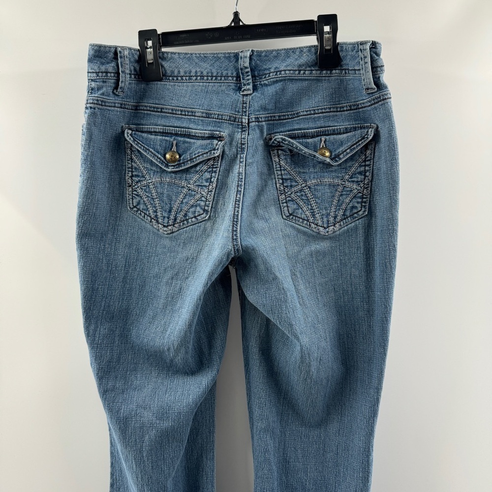 Sonoma Life + Style Mid Rise Zipper Fly Jeans Light–Medium Wash Size 8 - Picture 8 of 9
